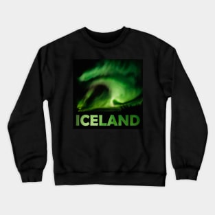 Aurora Borealis, Iceland Crewneck Sweatshirt